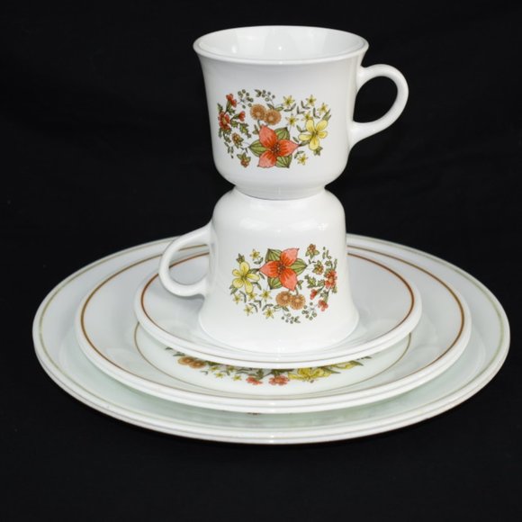 Corelle Other - Vintage Corelle Ware Indian Summer 2 Place Setting